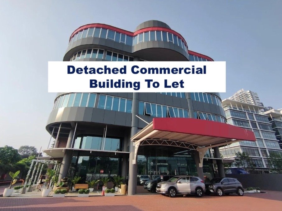 7-Storey Detached Commercial Building For Rent in Seri Kembangan — 120,000 sqft, Prime Balakong Location